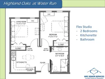 Floorplan of Water Run Landing, Assisted Living, Nursing Home, Independent Living, CCRC, Clarion, PA 2
