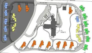 Campus Map of Water Run Landing, Assisted Living, Nursing Home, Independent Living, CCRC, Clarion, PA 1