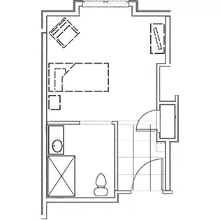 Floorplan of Cedar Community West Bend, Assisted Living, Nursing Home, Independent Living, CCRC, West Bend, WI 5