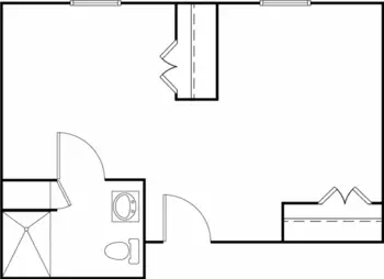 Floorplan of Rice Estate, Assisted Living, Nursing Home, Independent Living, CCRC, Columbia, SC 16