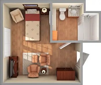 Floorplan of RoseCrest, Assisted Living, Nursing Home, Independent Living, CCRC, Inman, SC 6