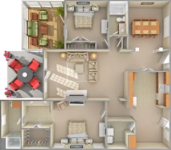 Floorplan of RoseCrest, Assisted Living, Nursing Home, Independent Living, CCRC, Inman, SC 18