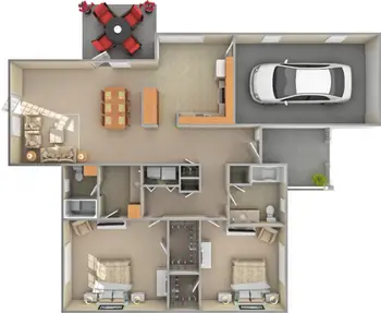 Floorplan of RoseCrest, Assisted Living, Nursing Home, Independent Living, CCRC, Inman, SC 20