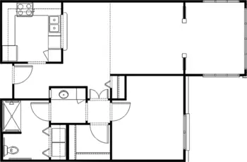 Floorplan of Franke at Seaside, Assisted Living, Nursing Home, Independent Living, CCRC, Mount Pleasant, SC 1