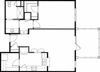 Floorplan of Franke at Seaside, Assisted Living, Nursing Home, Independent Living, CCRC, Mount Pleasant, SC 12