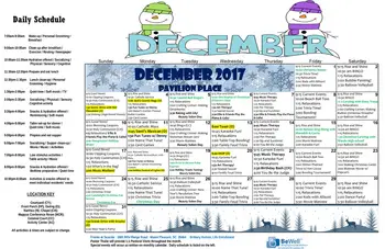 Activity Calendar of Franke at Seaside, Assisted Living, Nursing Home, Independent Living, CCRC, Mount Pleasant, SC 6