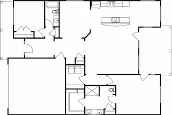 Floorplan of Heritage at Lowman, Assisted Living, Nursing Home, Independent Living, CCRC, Chapin, SC 10