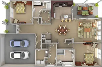 Floorplan of Heritage at Lowman, Assisted Living, Nursing Home, Independent Living, CCRC, Chapin, SC 17