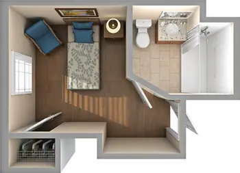 Floorplan of Trinity on Laurens, Assisted Living, Nursing Home, Independent Living, CCRC, Aiken, SC 3