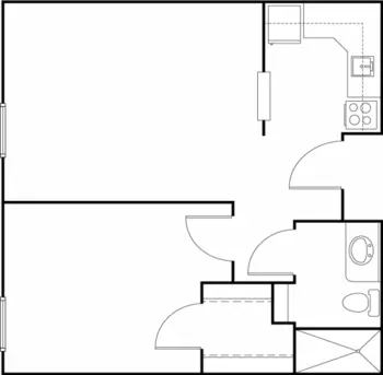 Floorplan of Trinity on Laurens, Assisted Living, Nursing Home, Independent Living, CCRC, Aiken, SC 6
