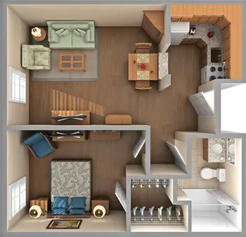 Floorplan of Trinity on Laurens, Assisted Living, Nursing Home, Independent Living, CCRC, Aiken, SC 8