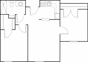 Floorplan of Trinity on Laurens, Assisted Living, Nursing Home, Independent Living, CCRC, Aiken, SC 9