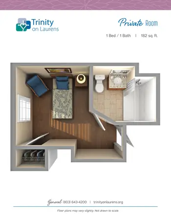 Floorplan of Trinity on Laurens, Assisted Living, Nursing Home, Independent Living, CCRC, Aiken, SC 17