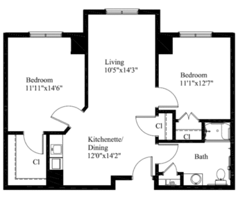 Floorplan of RiverWoods Exeter, Assisted Living, Nursing Home, Independent Living, CCRC, Exeter, NH 9