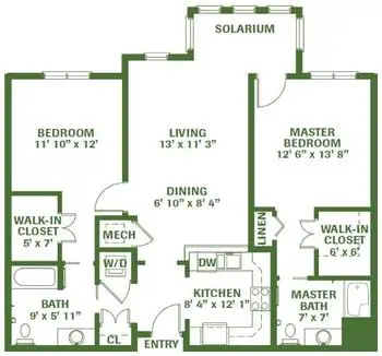 Floorplan of RiverWoods Exeter, Assisted Living, Nursing Home, Independent Living, CCRC, Exeter, NH 18