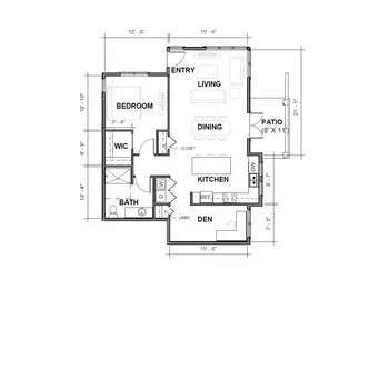 Floorplan of Rose Villa Senior Living, Assisted Living, Nursing Home, Independent Living, CCRC, Portland, OR 1