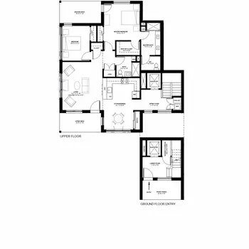 Floorplan of Rose Villa Senior Living, Assisted Living, Nursing Home, Independent Living, CCRC, Portland, OR 2