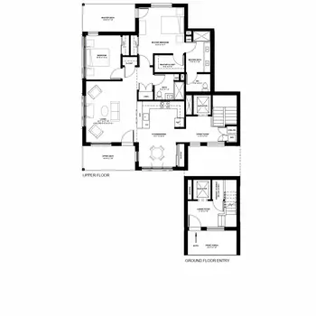 Floorplan of Rose Villa Senior Living, Assisted Living, Nursing Home, Independent Living, CCRC, Portland, OR 5