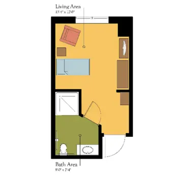 Floorplan of Friendship Haven, Assisted Living, Nursing Home, Independent Living, CCRC, Fort Dodge, IA 4