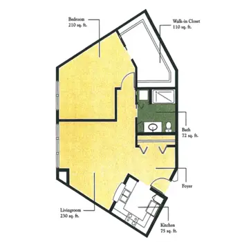 Floorplan of Friendship Haven, Assisted Living, Nursing Home, Independent Living, CCRC, Fort Dodge, IA 9