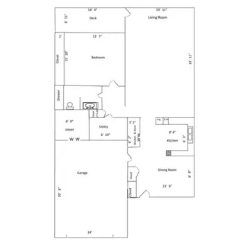 Floorplan of Friendship Haven, Assisted Living, Nursing Home, Independent Living, CCRC, Fort Dodge, IA 18
