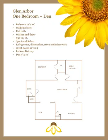 Floorplan of NewAldaya, Assisted Living, Nursing Home, Independent Living, CCRC, Cedar Falls, IA 16