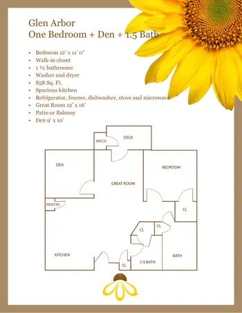 Floorplan of NewAldaya, Assisted Living, Nursing Home, Independent Living, CCRC, Cedar Falls, IA 15