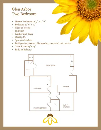 Floorplan of NewAldaya, Assisted Living, Nursing Home, Independent Living, CCRC, Cedar Falls, IA 14
