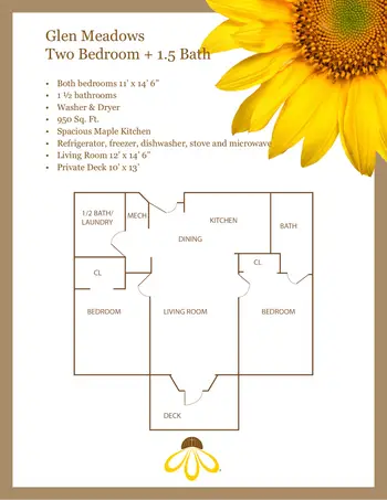 Floorplan of NewAldaya, Assisted Living, Nursing Home, Independent Living, CCRC, Cedar Falls, IA 8