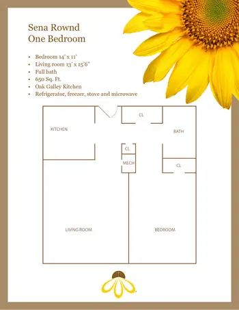 Floorplan of NewAldaya, Assisted Living, Nursing Home, Independent Living, CCRC, Cedar Falls, IA 4