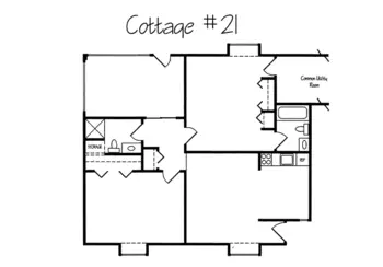 Floorplan of Ridgecrest Village, Assisted Living, Nursing Home, Independent Living, CCRC, Davenport, IA 1