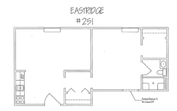 Floorplan of Ridgecrest Village, Assisted Living, Nursing Home, Independent Living, CCRC, Davenport, IA 3