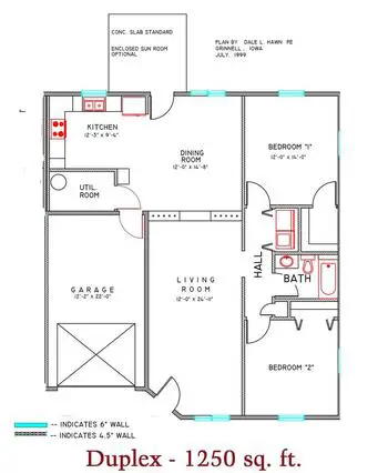 Floorplan of St. Francis Manor & Seeland Park, Assisted Living, Nursing Home, Independent Living, CCRC, Grinnell, IA 3