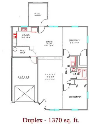 Floorplan of St. Francis Manor & Seeland Park, Assisted Living, Nursing Home, Independent Living, CCRC, Grinnell, IA 5
