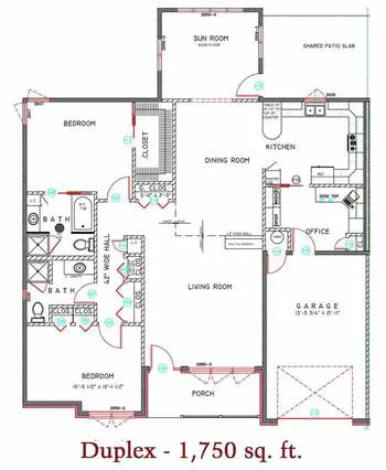 Floorplan of St. Francis Manor & Seeland Park, Assisted Living, Nursing Home, Independent Living, CCRC, Grinnell, IA 9
