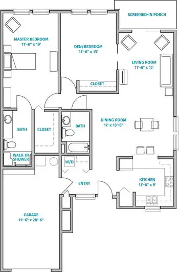 Floorplan of Stonehill Franciscan Services, Assisted Living, Nursing Home, Independent Living, CCRC, Dubuque, IA 1