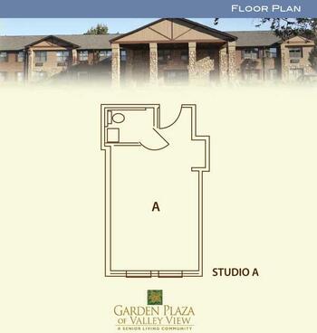 Floorplan of Garden Plaza of Valley View, Assisted Living, Nursing Home, Independent Living, CCRC, Boise, ID 4