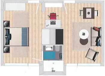Floorplan of Evenglow Lodge, Assisted Living, Nursing Home, Independent Living, CCRC, Pontiac, IL 4