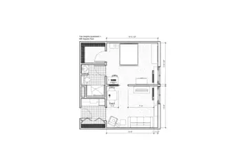 Floorplan of Proctor Place, Assisted Living, Nursing Home, Independent Living, CCRC, Peoria, IL 7