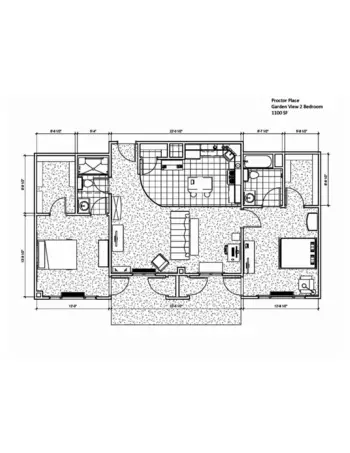 Floorplan of Proctor Place, Assisted Living, Nursing Home, Independent Living, CCRC, Peoria, IL 19