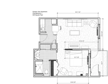 Floorplan of Proctor Place, Assisted Living, Nursing Home, Independent Living, CCRC, Peoria, IL 13