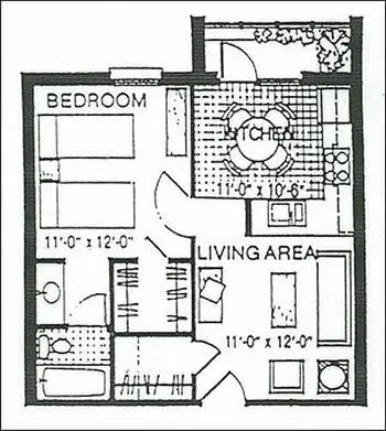 Floorplan of St. Paul's Senior Community, Assisted Living, Nursing Home, Independent Living, CCRC, Belleville, IL 1