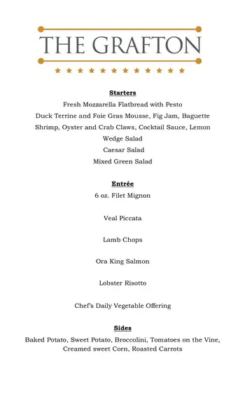 Dining menu of The Clare, Assisted Living, Nursing Home, Independent Living, CCRC, Chicago, IL 3