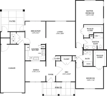 Floorplan of Clare Oaks, Assisted Living, Nursing Home, Independent Living, CCRC, Bartlett, IL 3