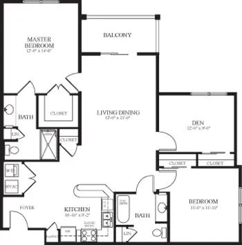 Floorplan of Clare Oaks, Assisted Living, Nursing Home, Independent Living, CCRC, Bartlett, IL 7