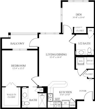 Floorplan of Clare Oaks, Assisted Living, Nursing Home, Independent Living, CCRC, Bartlett, IL 13
