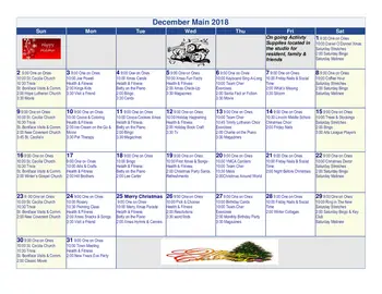 Activity Calendar of Eden Village, Assisted Living, Nursing Home, Independent Living, CCRC, Glen Carbon, IL 5