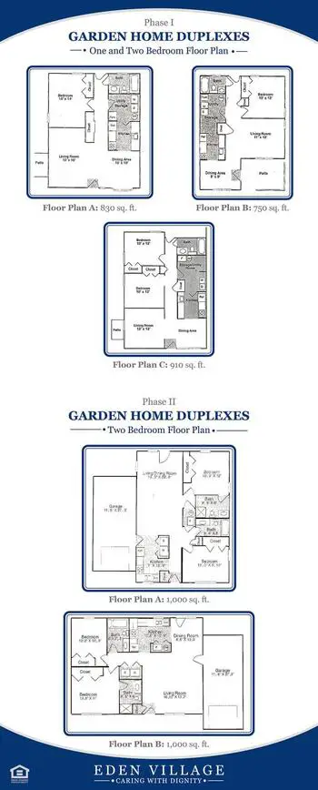 Floorplan of Eden Village, Assisted Living, Nursing Home, Independent Living, CCRC, Glen Carbon, IL 3