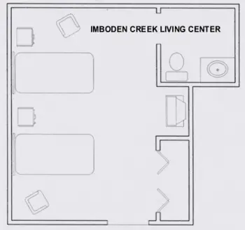 Floorplan of Imboden Creek, Assisted Living, Nursing Home, Independent Living, CCRC, Decatur, IL 4