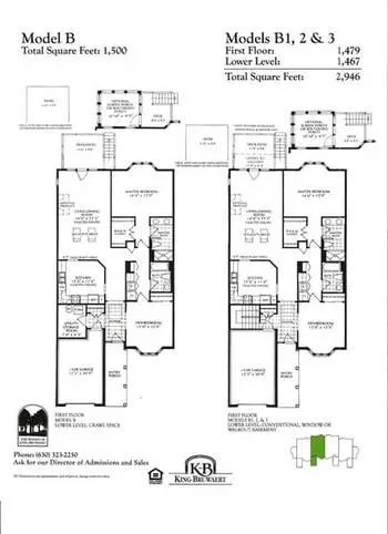 Floorplan of King-Bruwaert House, Assisted Living, Nursing Home, Independent Living, CCRC, Burr Ridge, IL 1